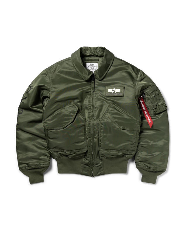 NP x Alpha Industries Ancient Findings Jacket