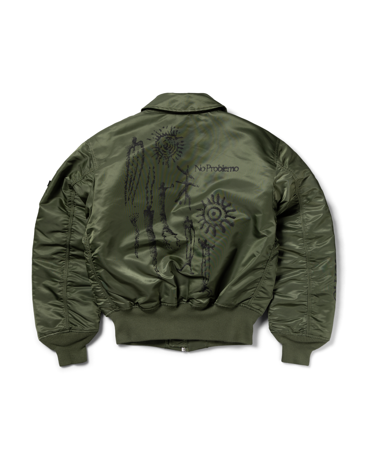 NP x Alpha Industries Ancient Findings Jacket
