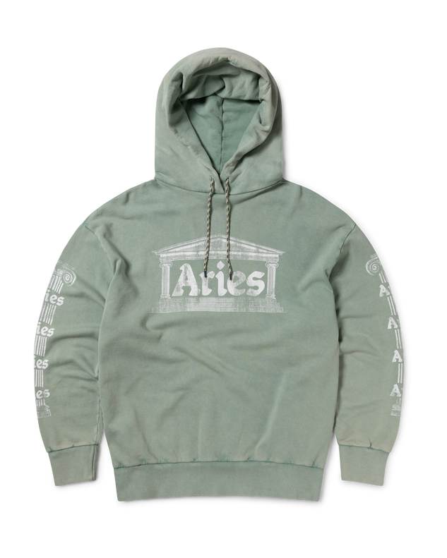 ARIES TEMPLE COLUM HOODIE SWEAT XXL GRAY