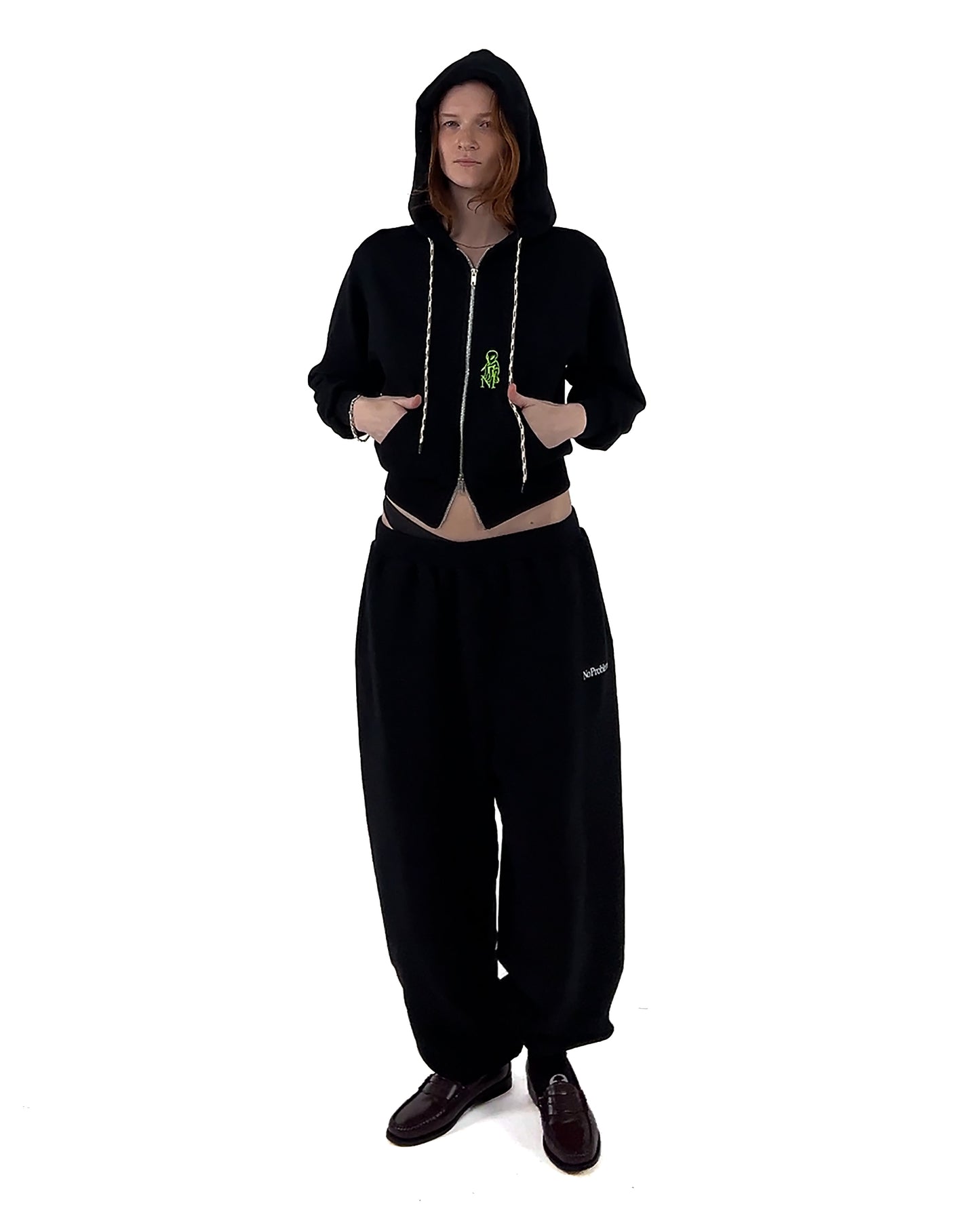 Mini Alien Zip Through Hoodie