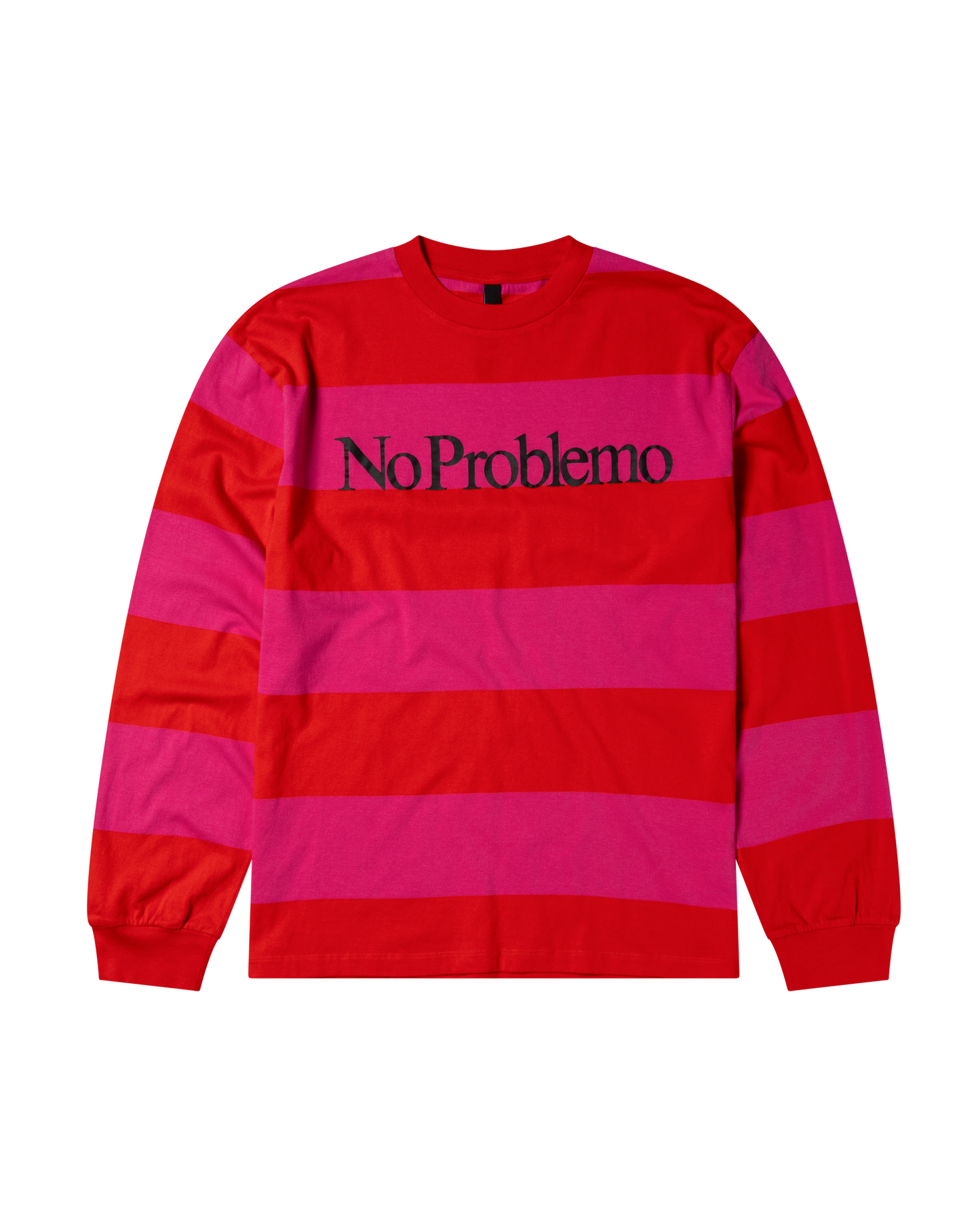 No Problemo Striped LS Tee