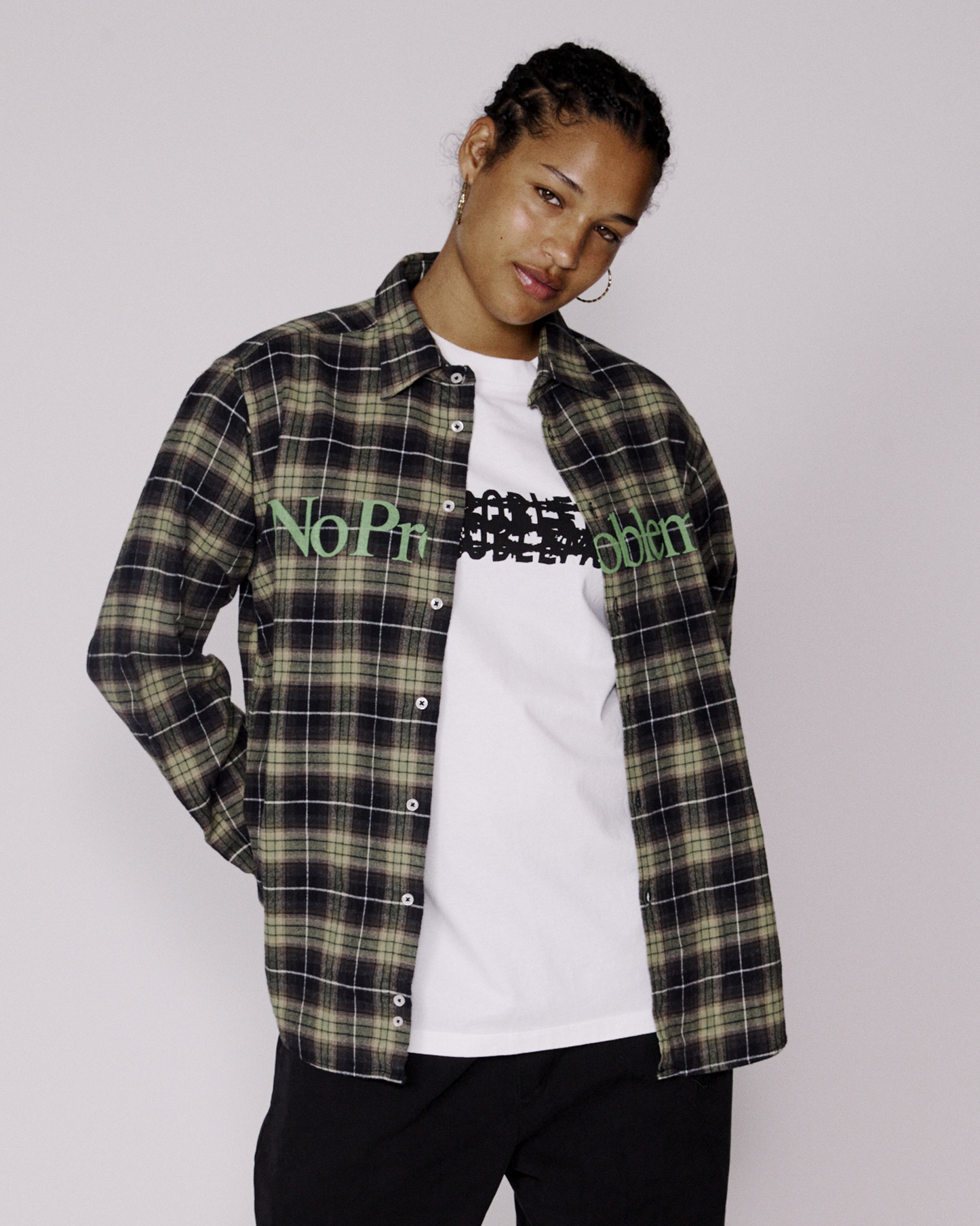 No Problemo Plaid Shirt