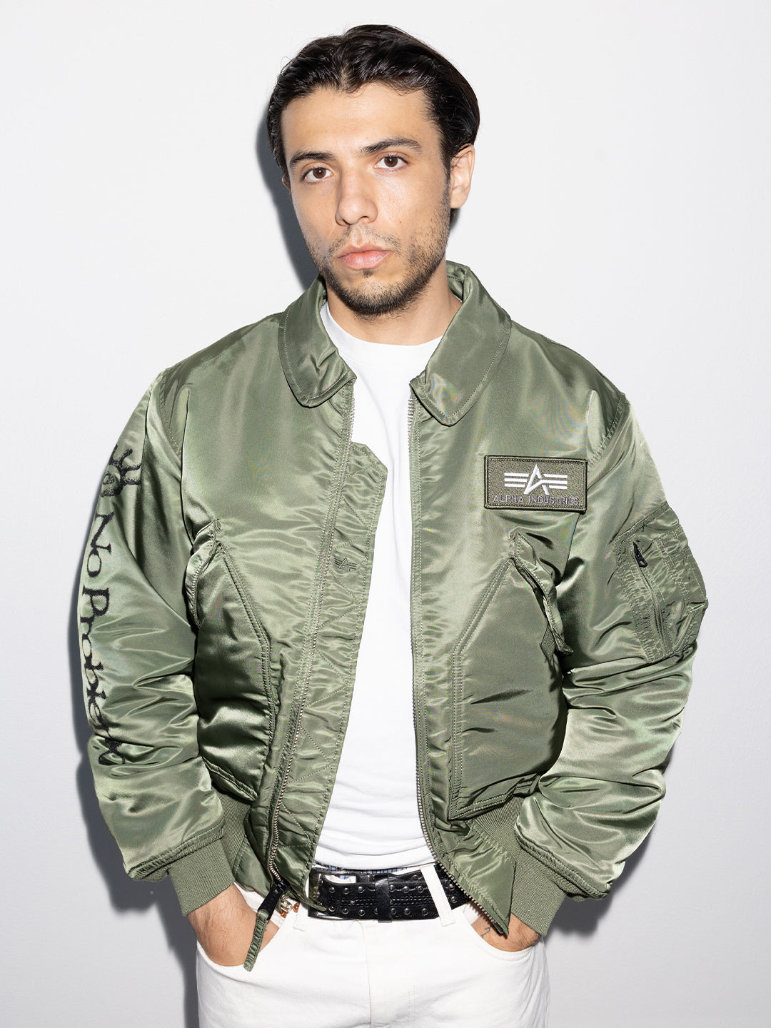 NP x Alpha Industries Ancient Findings Jacket