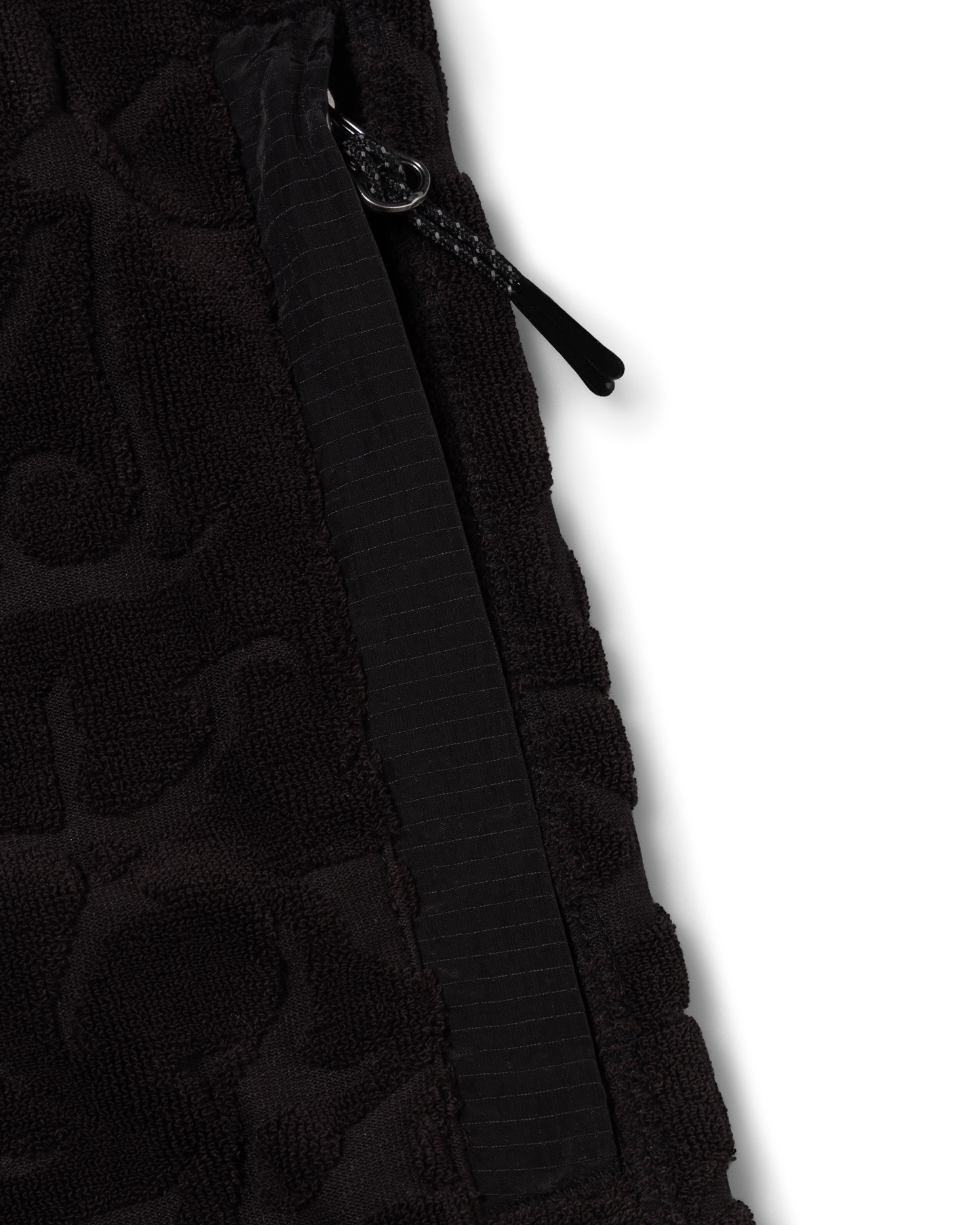 puma x aries tribal jacquard towelling hoodie