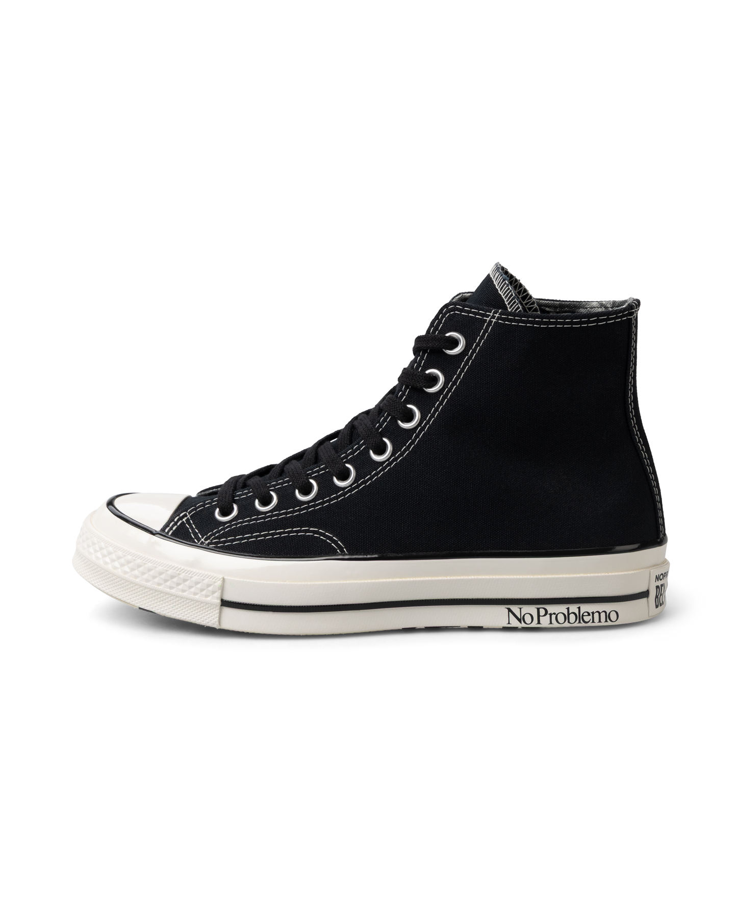 No Problemo x Converse Black Chuck 70 Hi