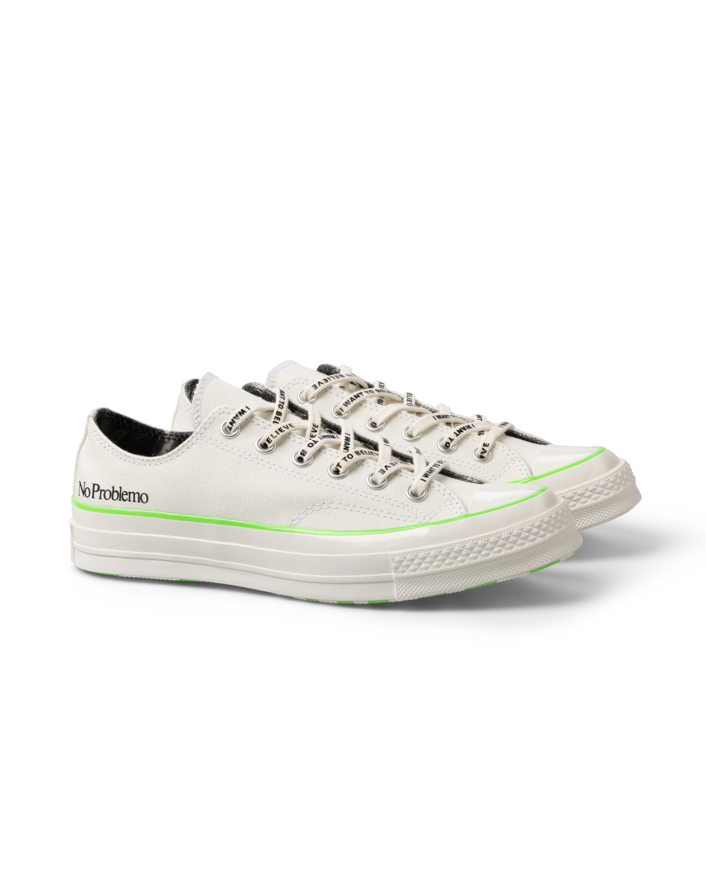 No Problemo x Converse White Chuck 70 Ox