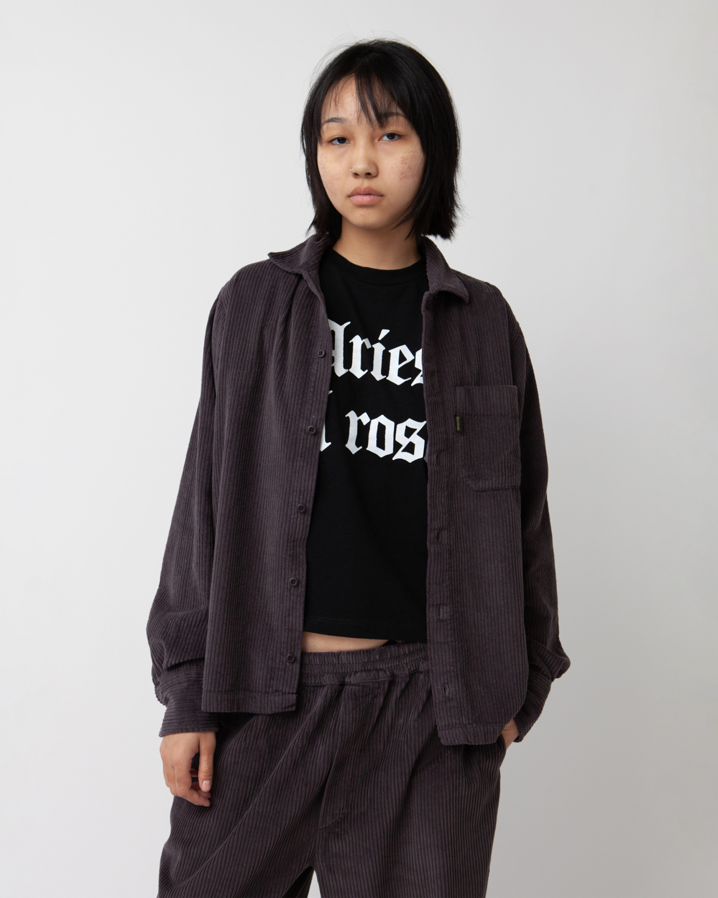 Corduroy LS Uniform Shirt