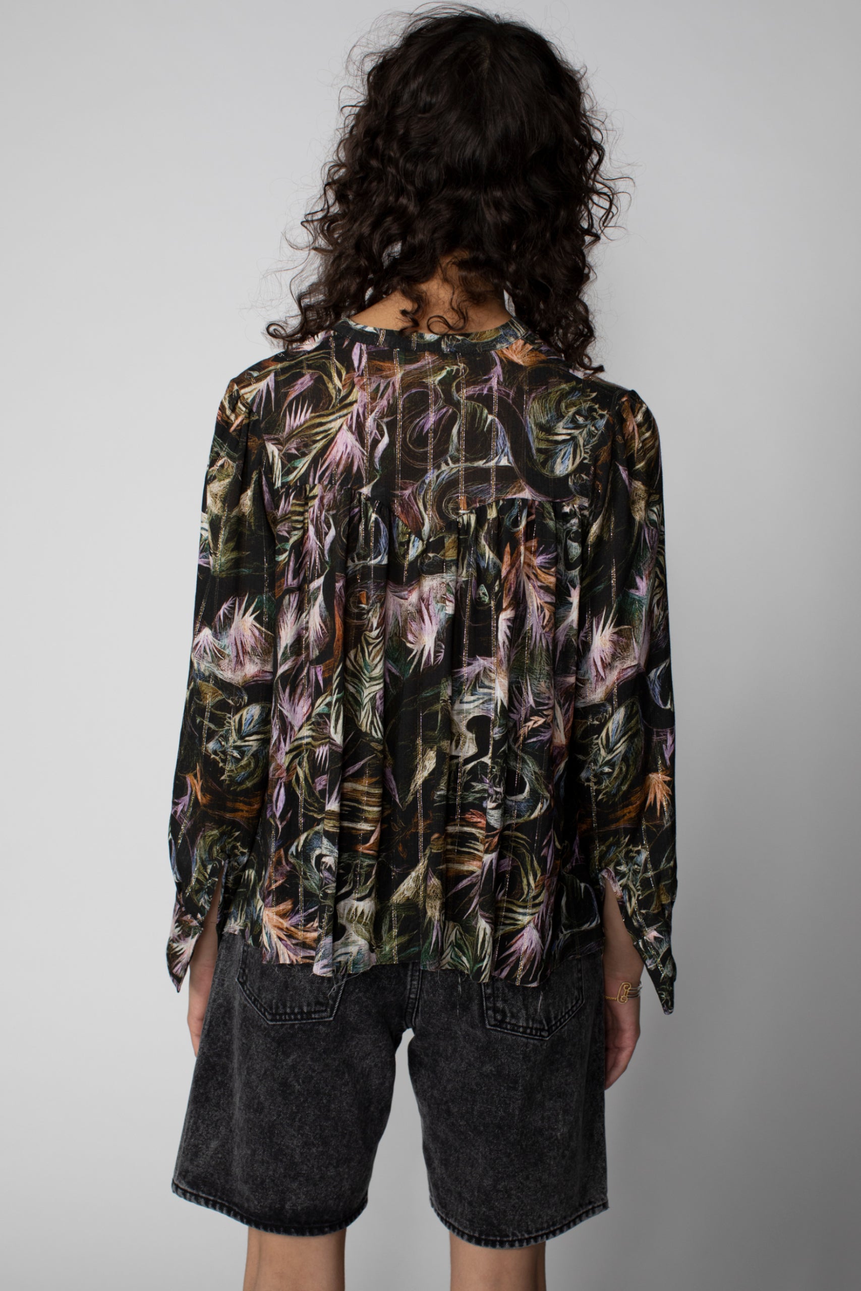 Load image into Gallery viewer, Nirvana Lurex Pyjama Shirt