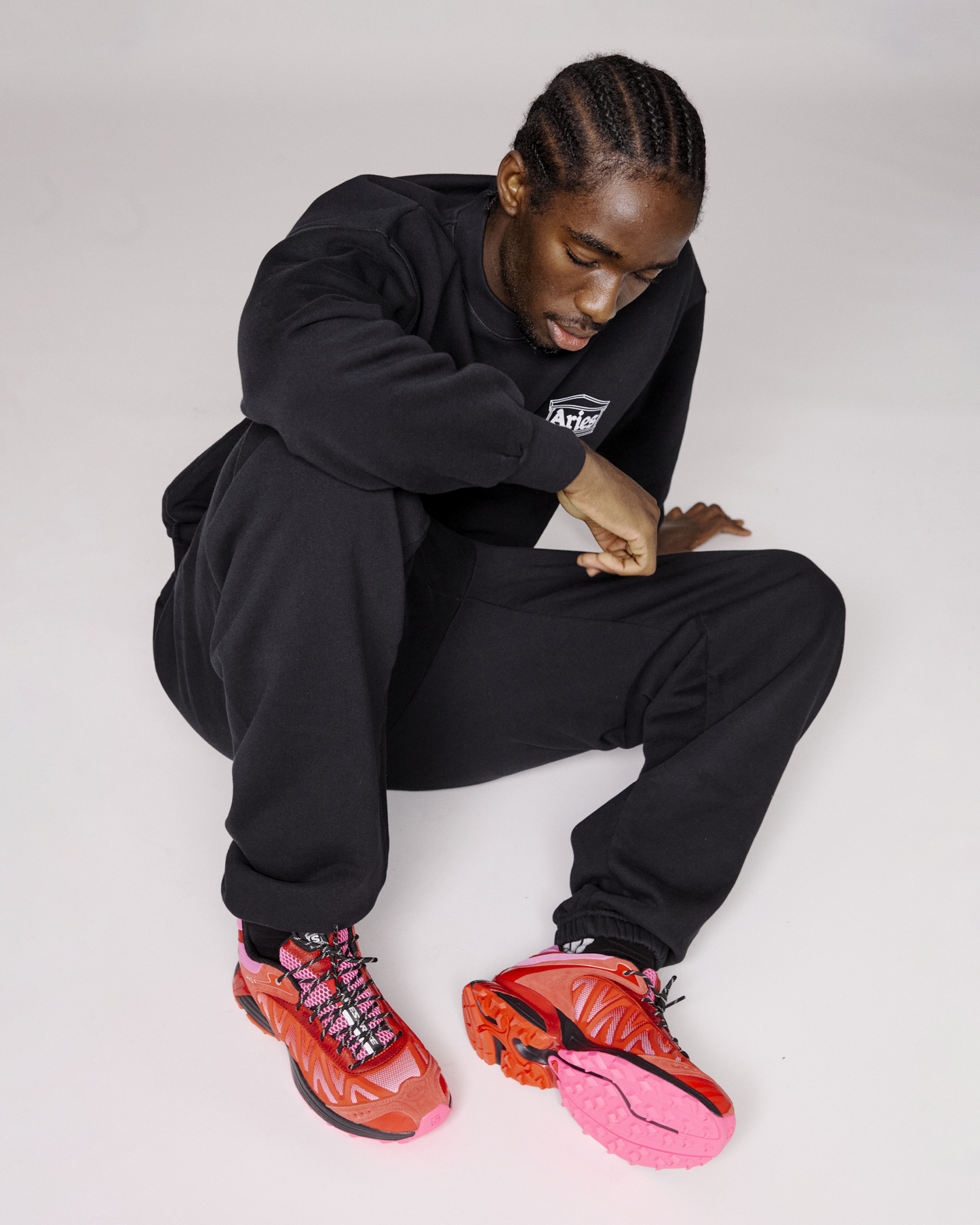 aries x salomon xt whisper - fiery red