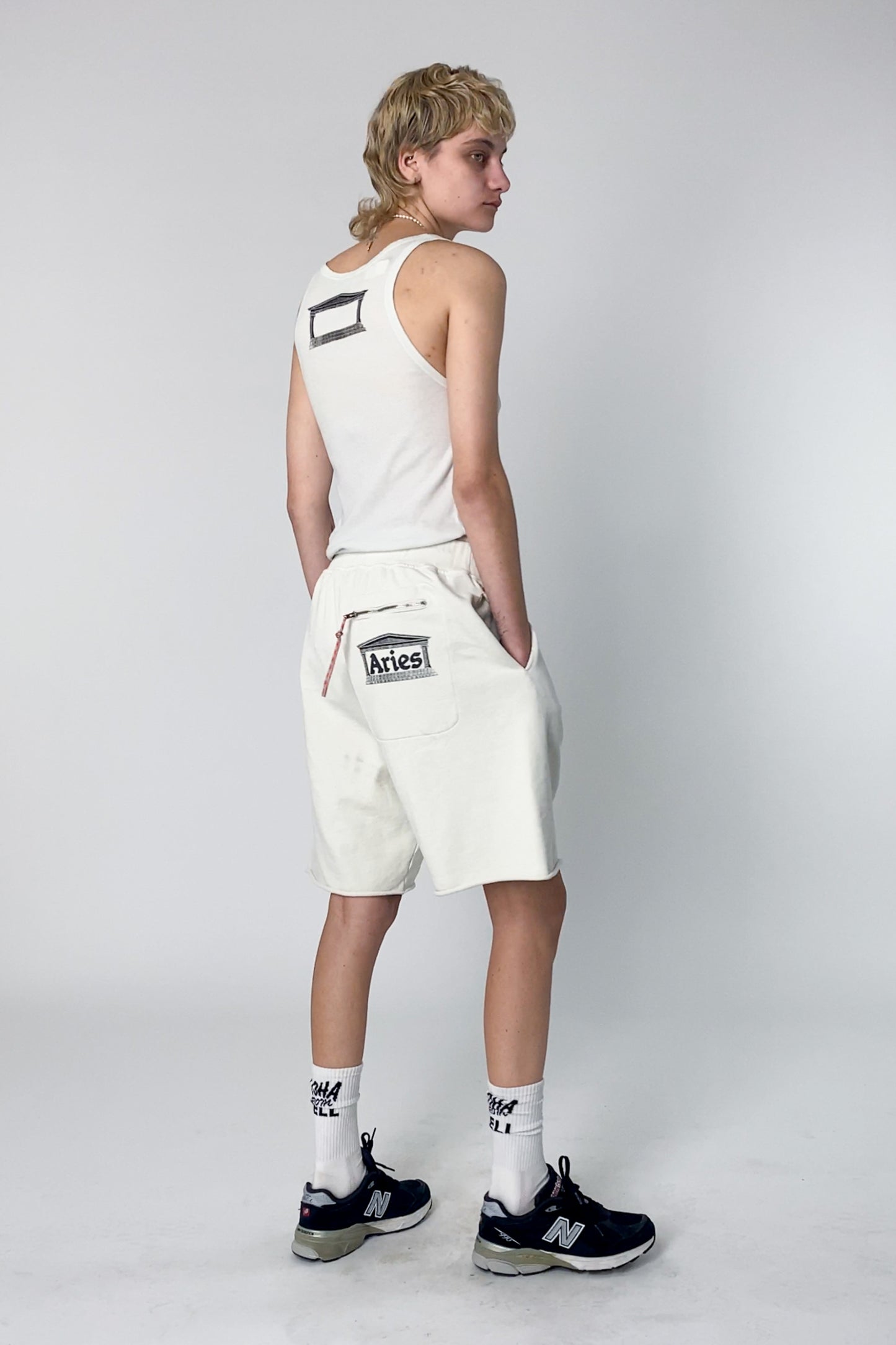 Premium Aged Temple Sweatshort