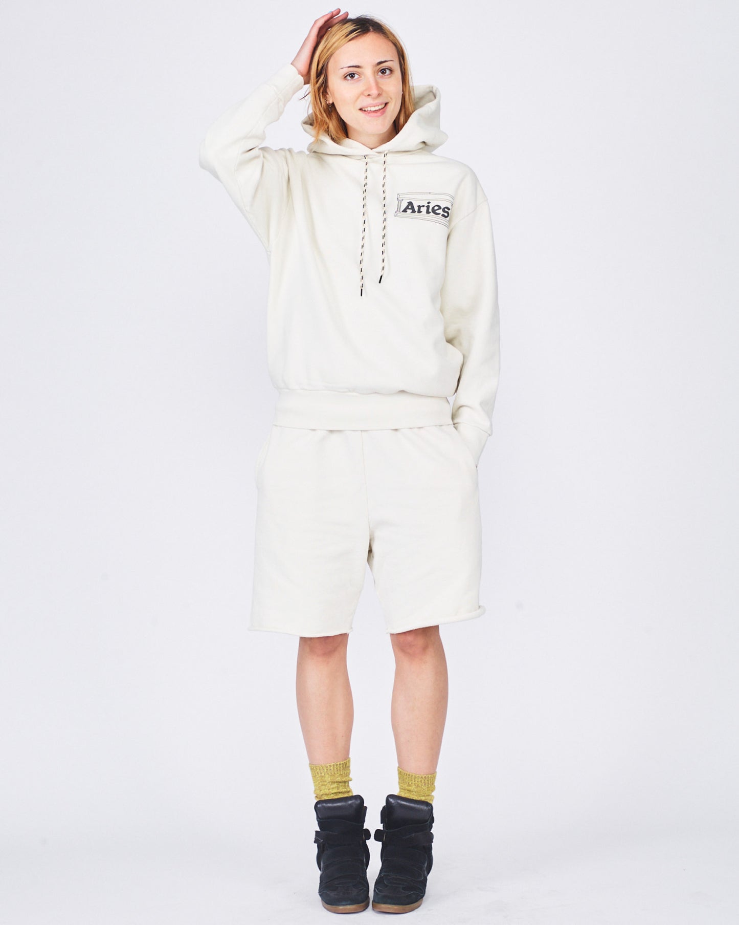 Premium Aged Temple Sweatshort
