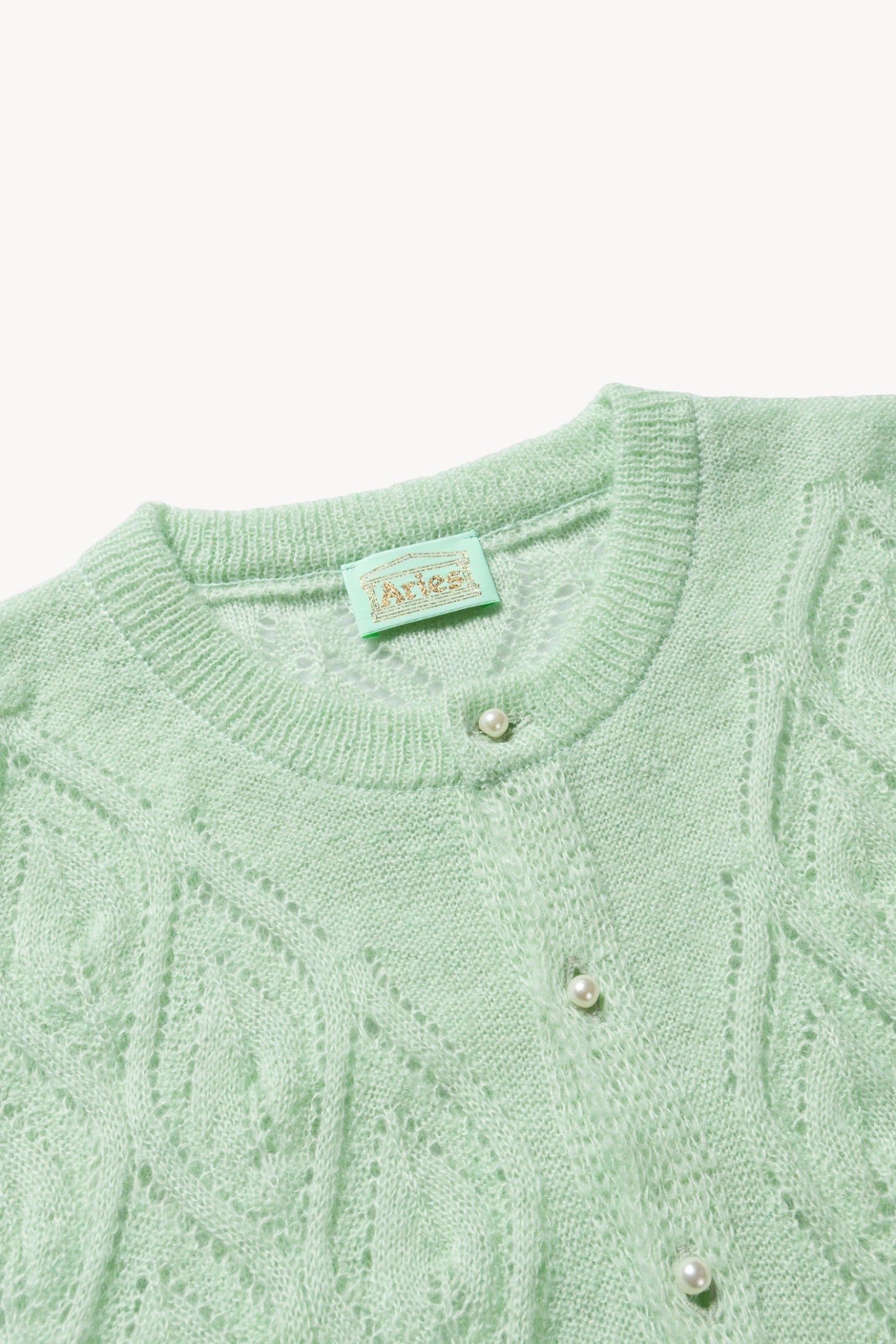 Lace and Leaf Knit Cardigan