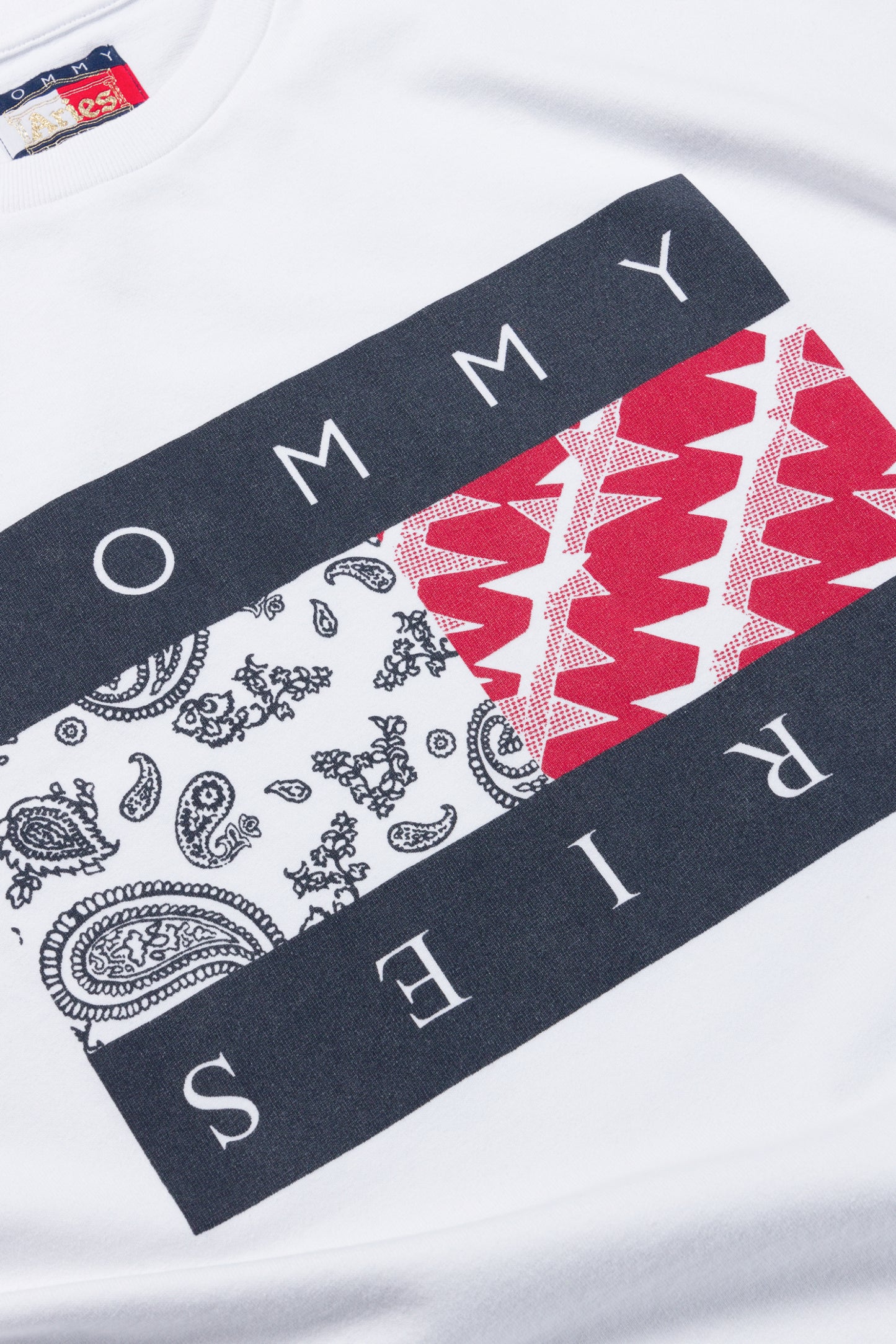 Tommy x Aries Unisex Bandana Flag Short Sleeve Tee