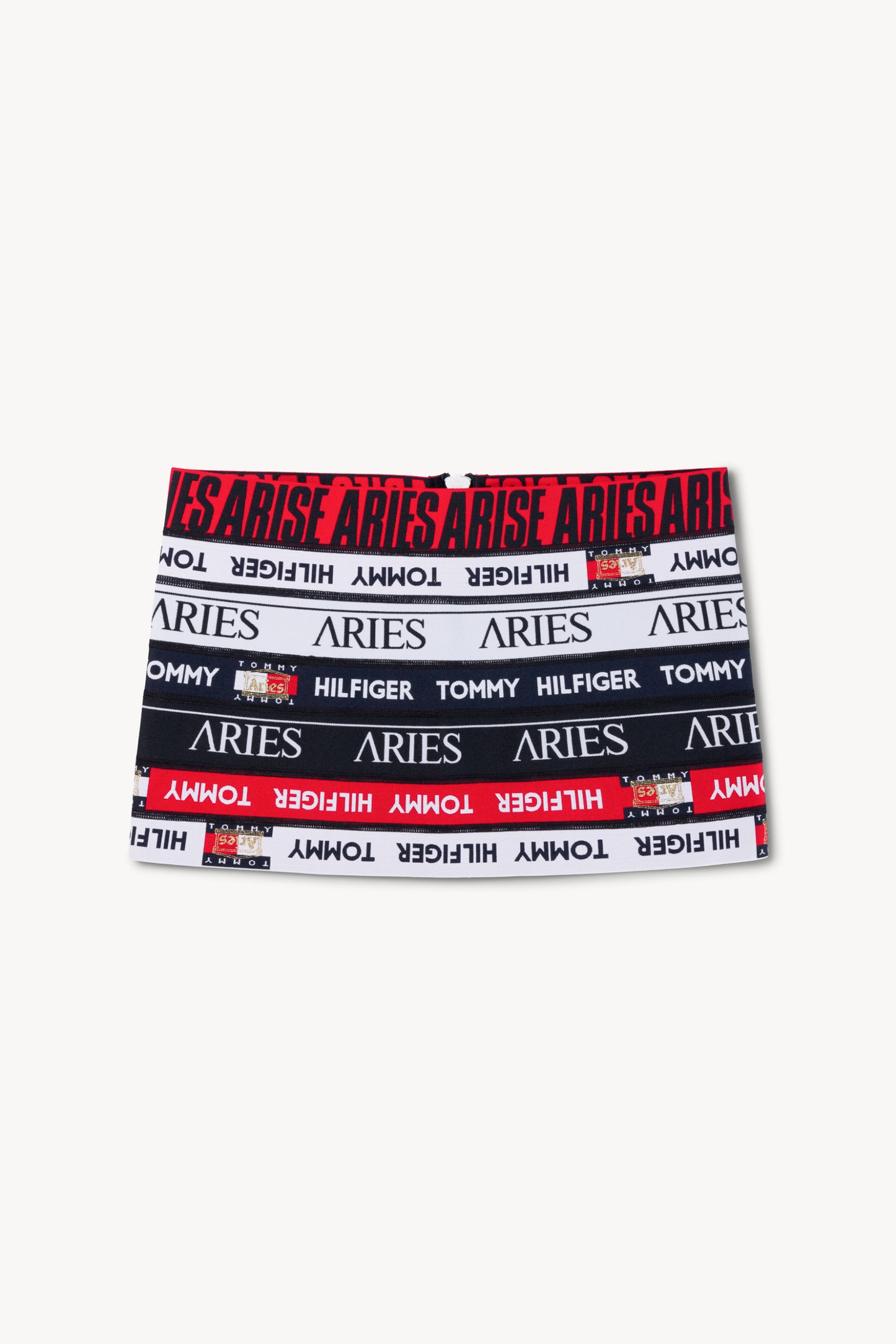 Tommy x Aries Logo Elastic Skirt
