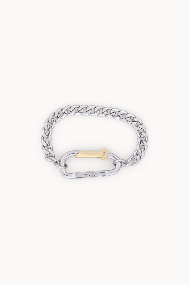 Mini Carabiner Chain Bracelet