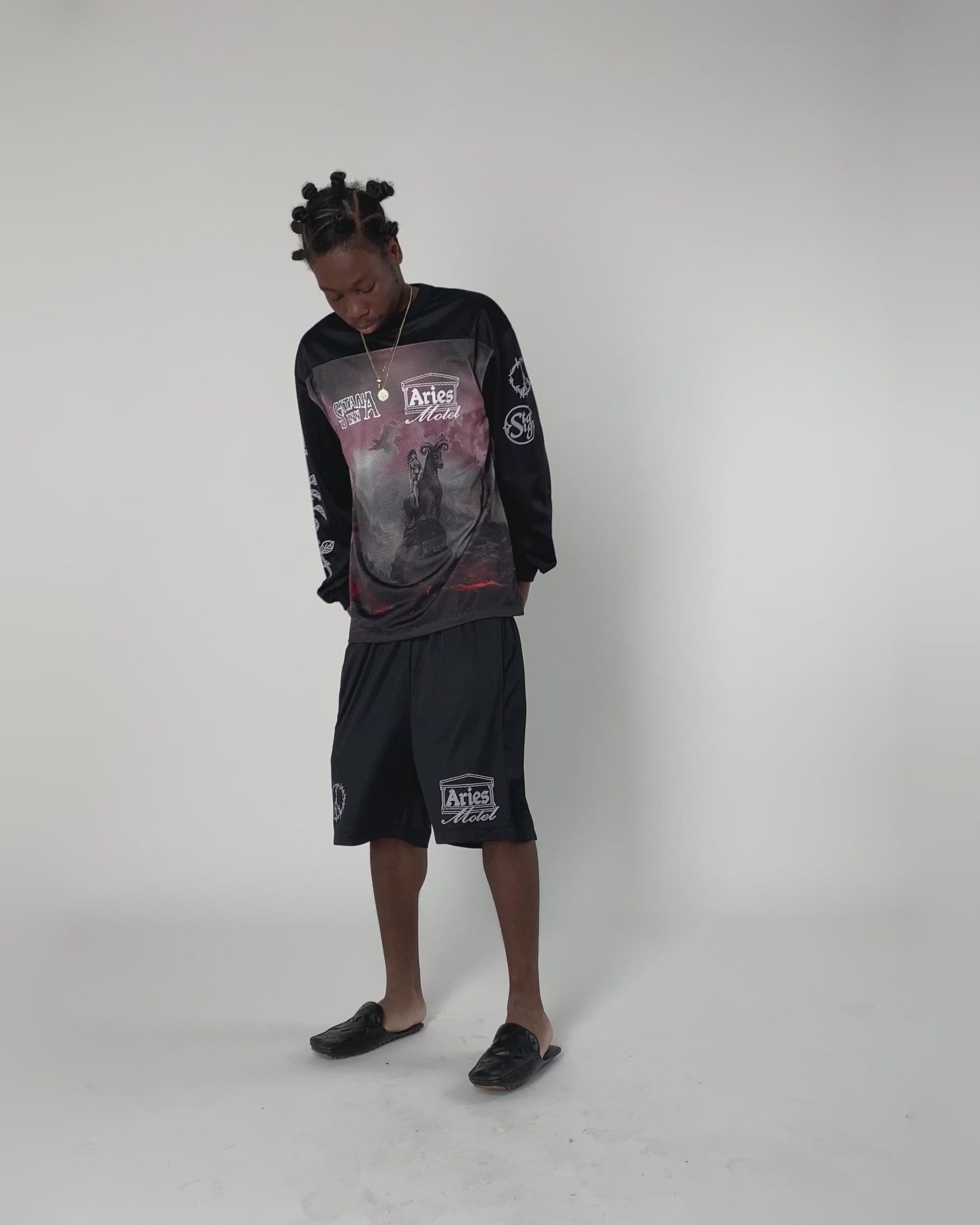 Ramscape Airtex Shorts Black – Aries