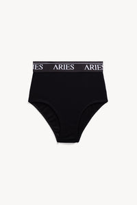 Aries Arise Printed Sheer Mesh Underwear Briefs, Size 2