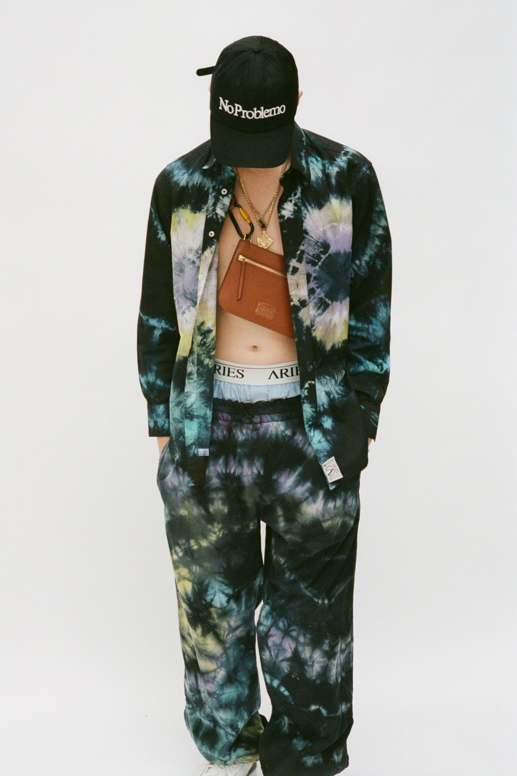 Load image into Gallery viewer, Cotton Tie-Dyed Track Pant