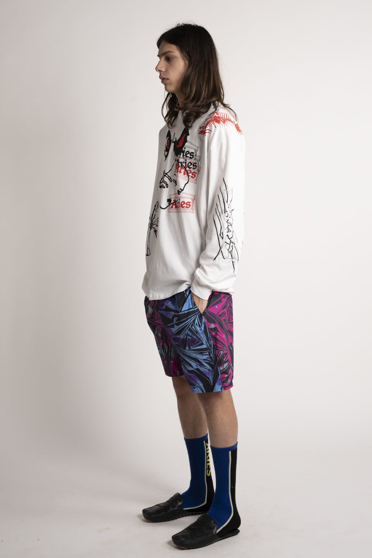 Mash Up LS Tee