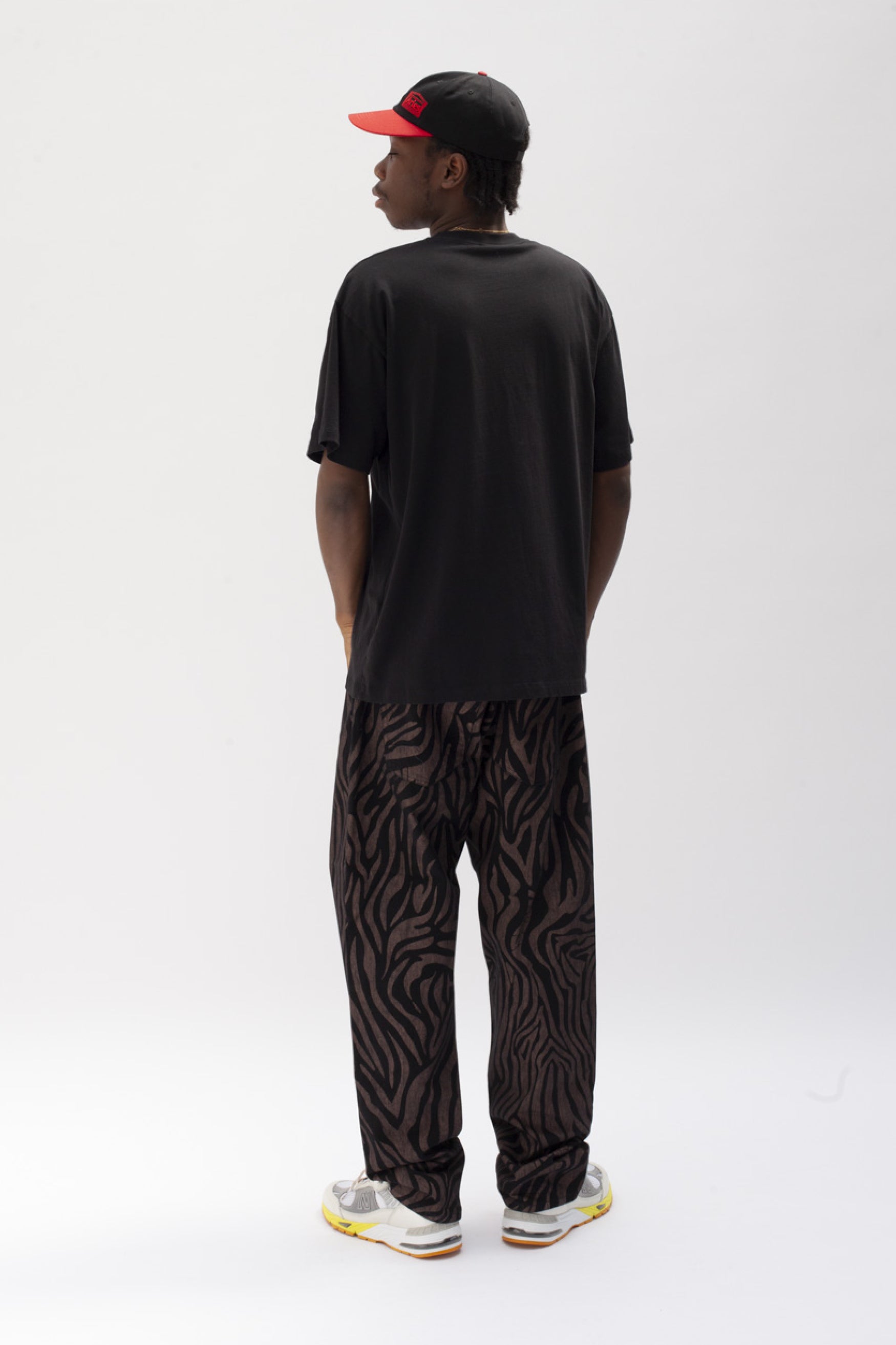 Load image into Gallery viewer, Tiger Print Batten Jean