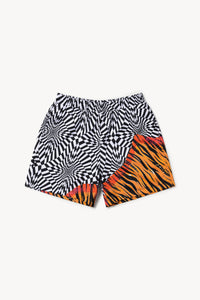 Aries x Vault by Vans Distorted Cheque Shorts