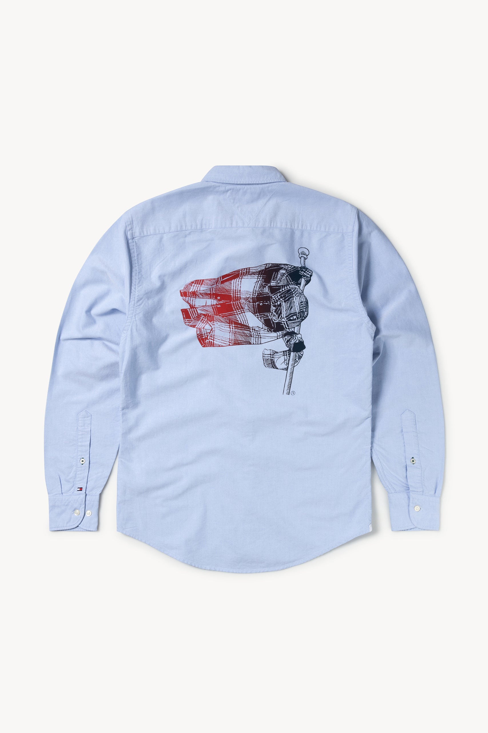 Load image into Gallery viewer, Tommy x Aries Remade: Overprinted Crest Shirt