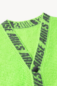 Waffle Knit Sweater Vest