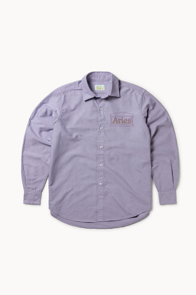 Overdyed Oxford Stripe Shirt