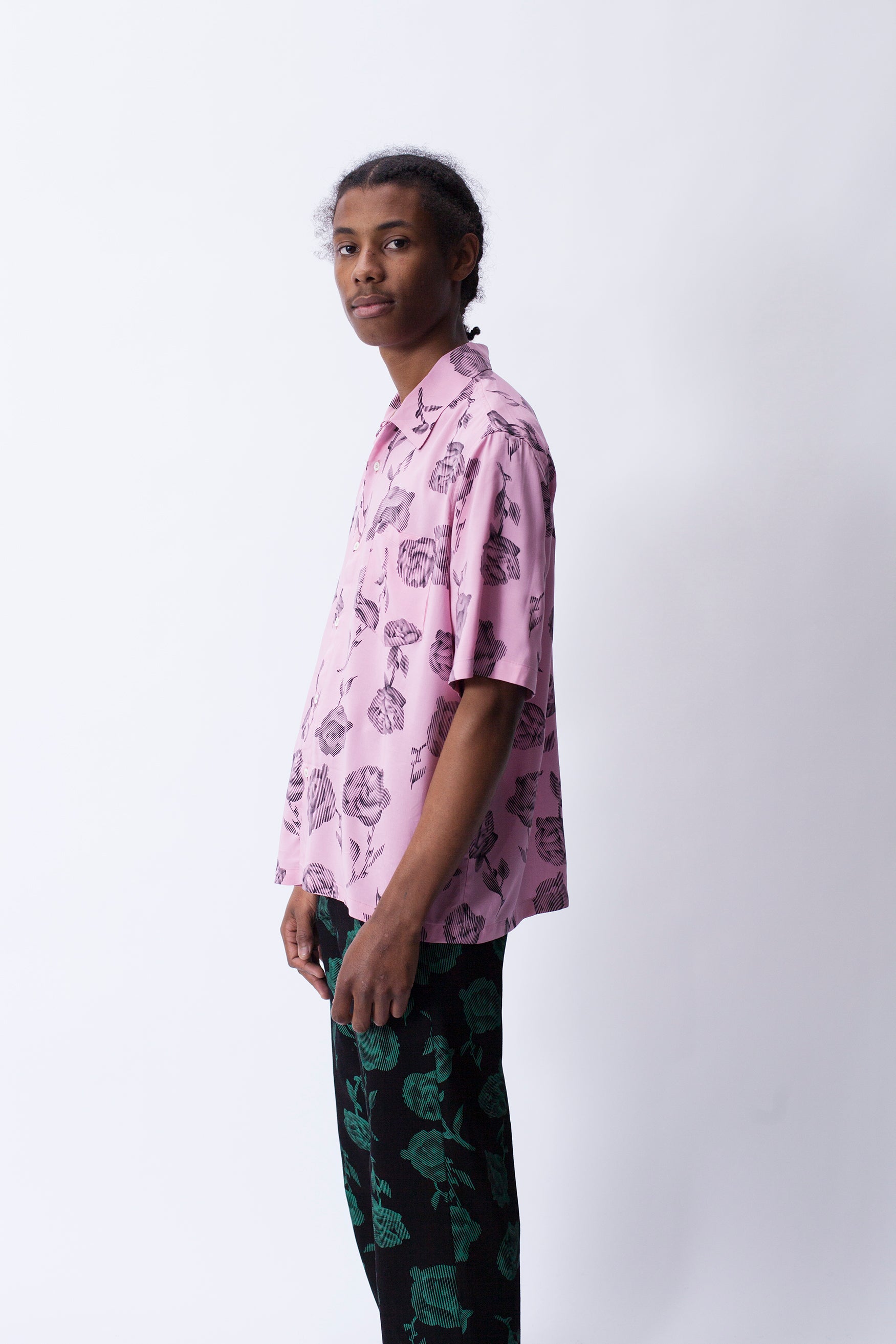 Load image into Gallery viewer, Rose Hawaiian Shirt