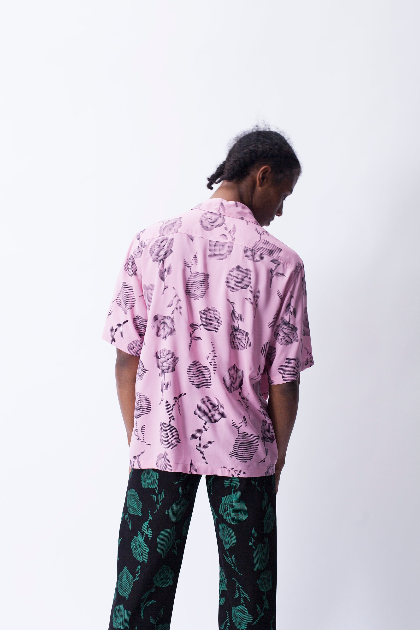 Load image into Gallery viewer, Rose Hawaiian Shirt