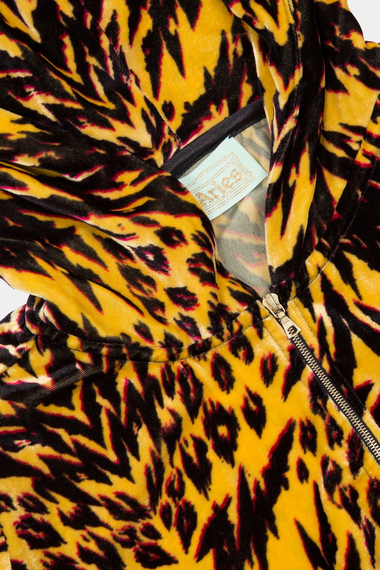 Animal Velvet Tracksuit Top