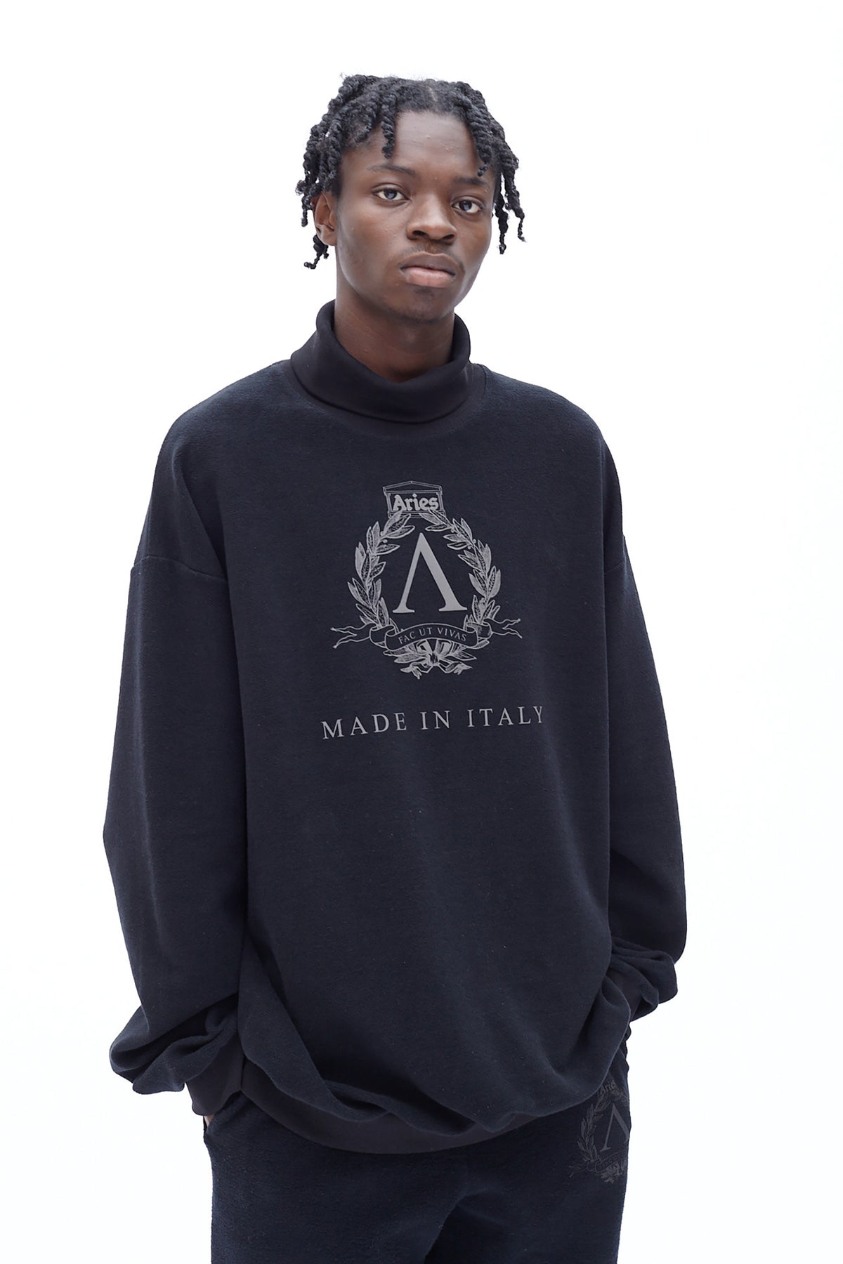 Premium Laurel High Neck Sweatshirt