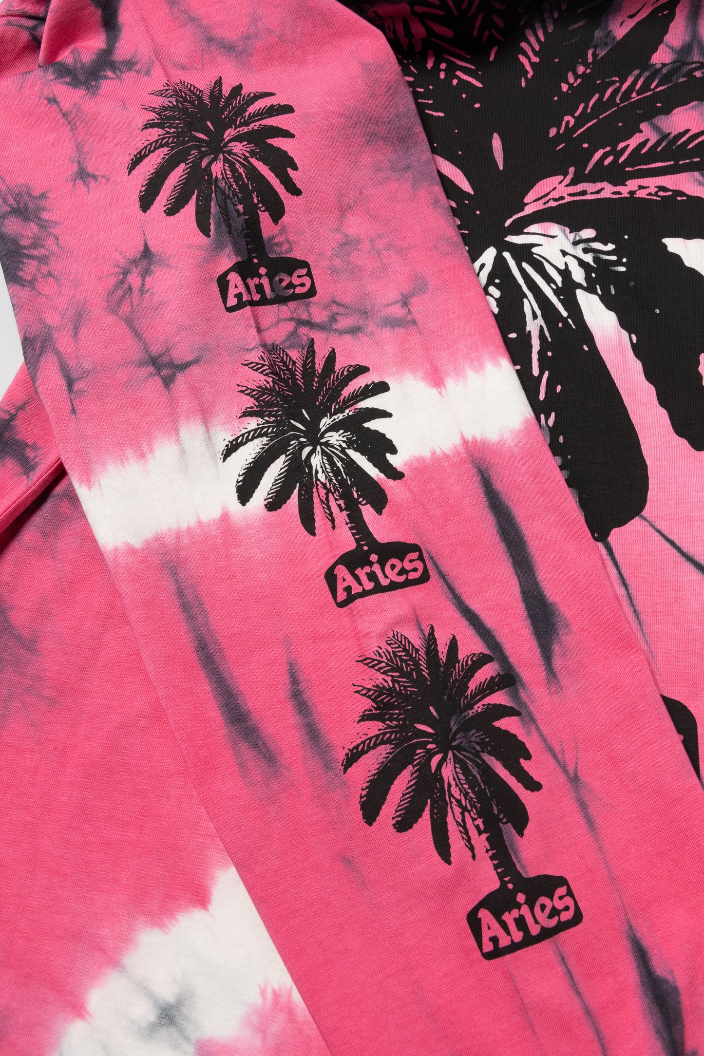 Tie Dye Palm Longsleeve Tee