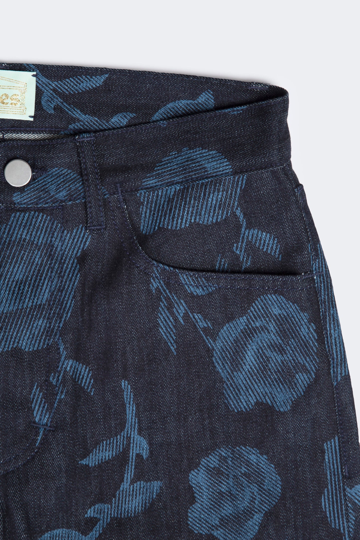 Rose Print Lilly Jeans