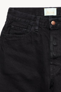 Lilly Selvedge Black Jeans