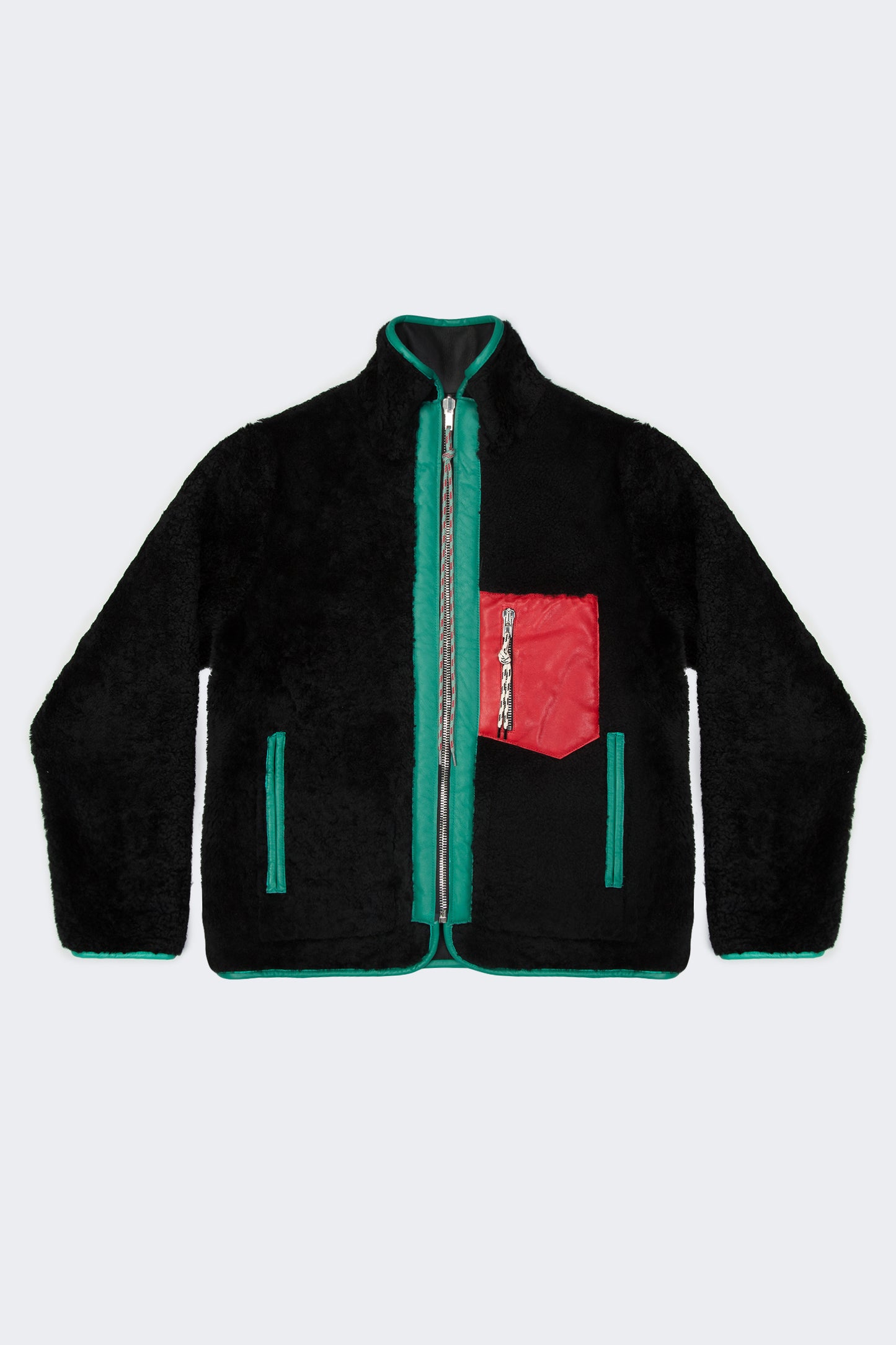 Pat Sheepskin Jacket