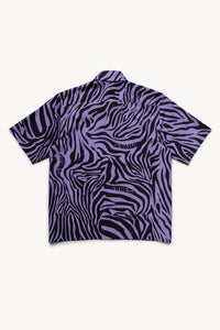 Zebra Print Hawaiian Shirt