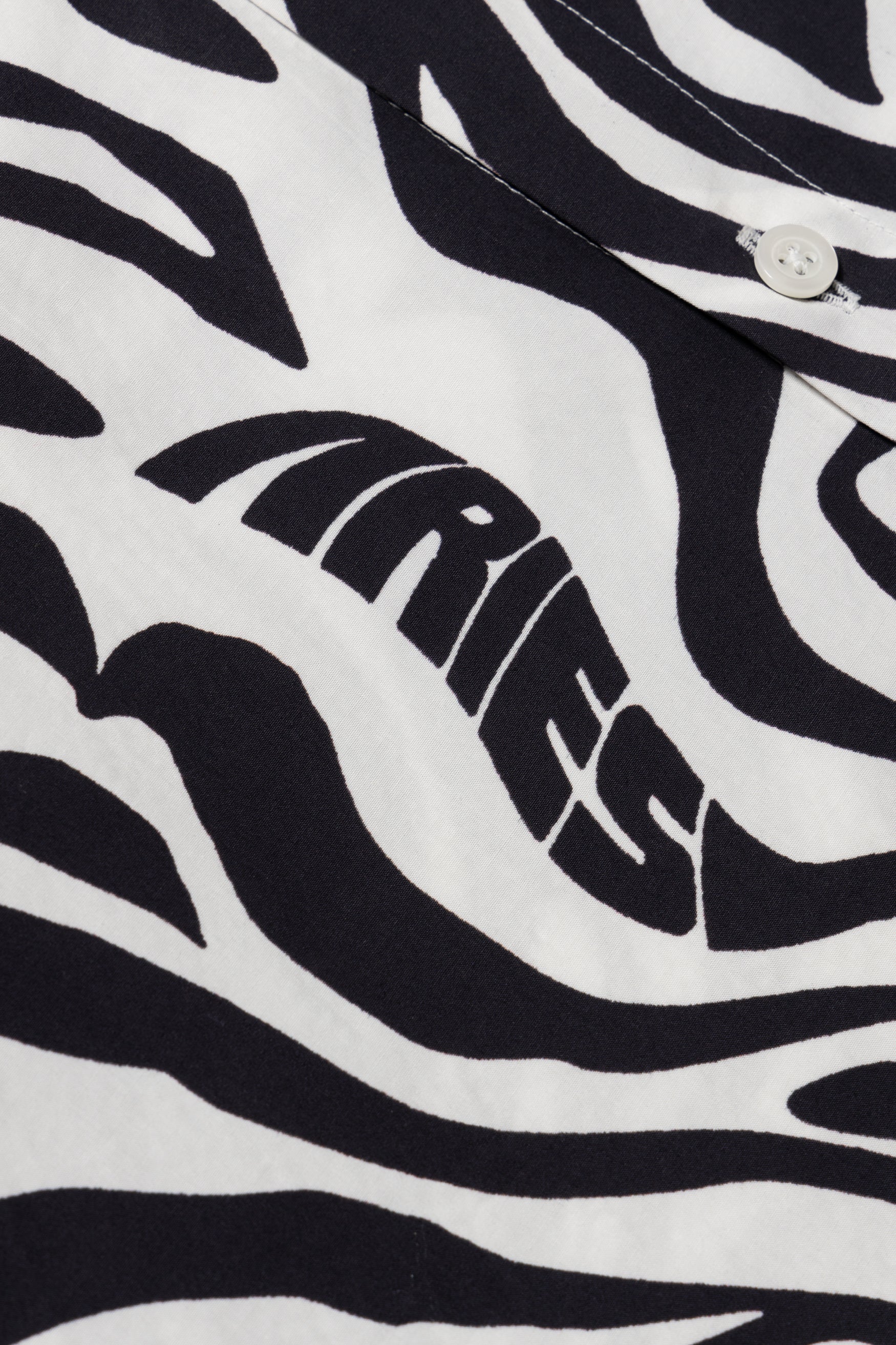 Load image into Gallery viewer, Zebra Print Hawaiian Shirt