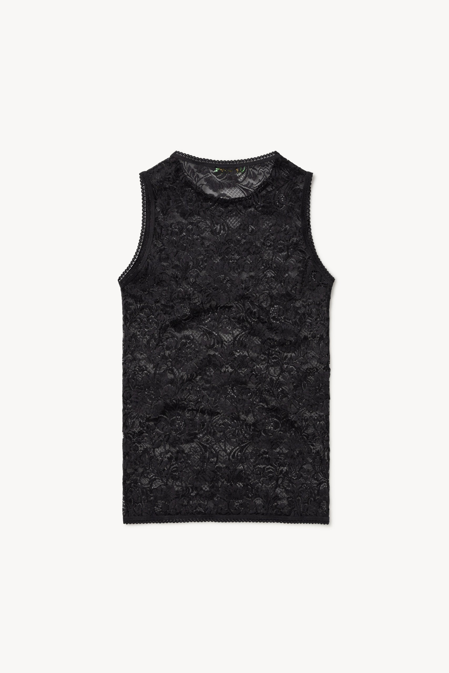 Fleur Lace Vest Black – Aries