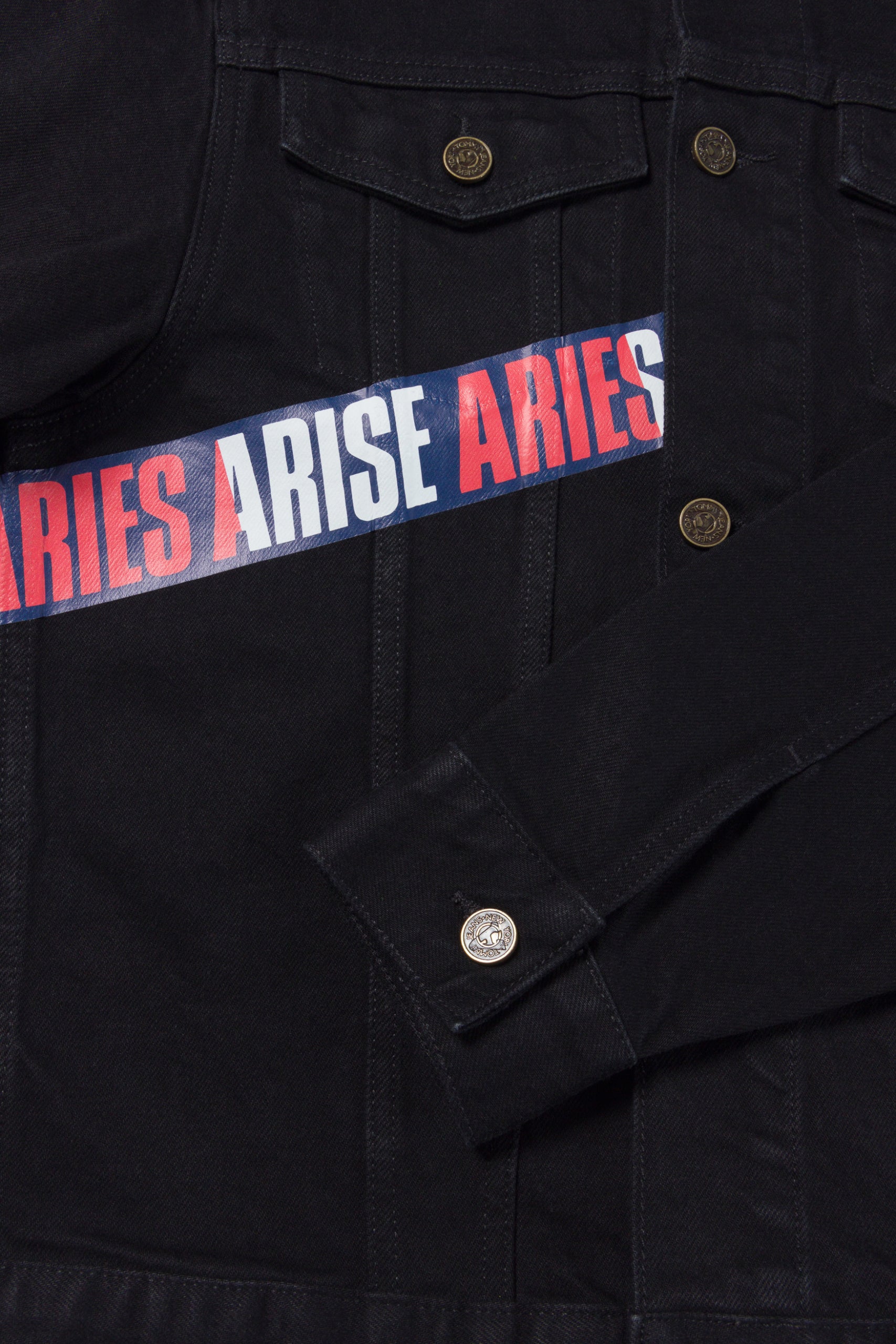 Load image into Gallery viewer, Tommy x Aries Taped Denim Jacket