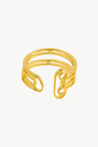 Column Ring - Gold