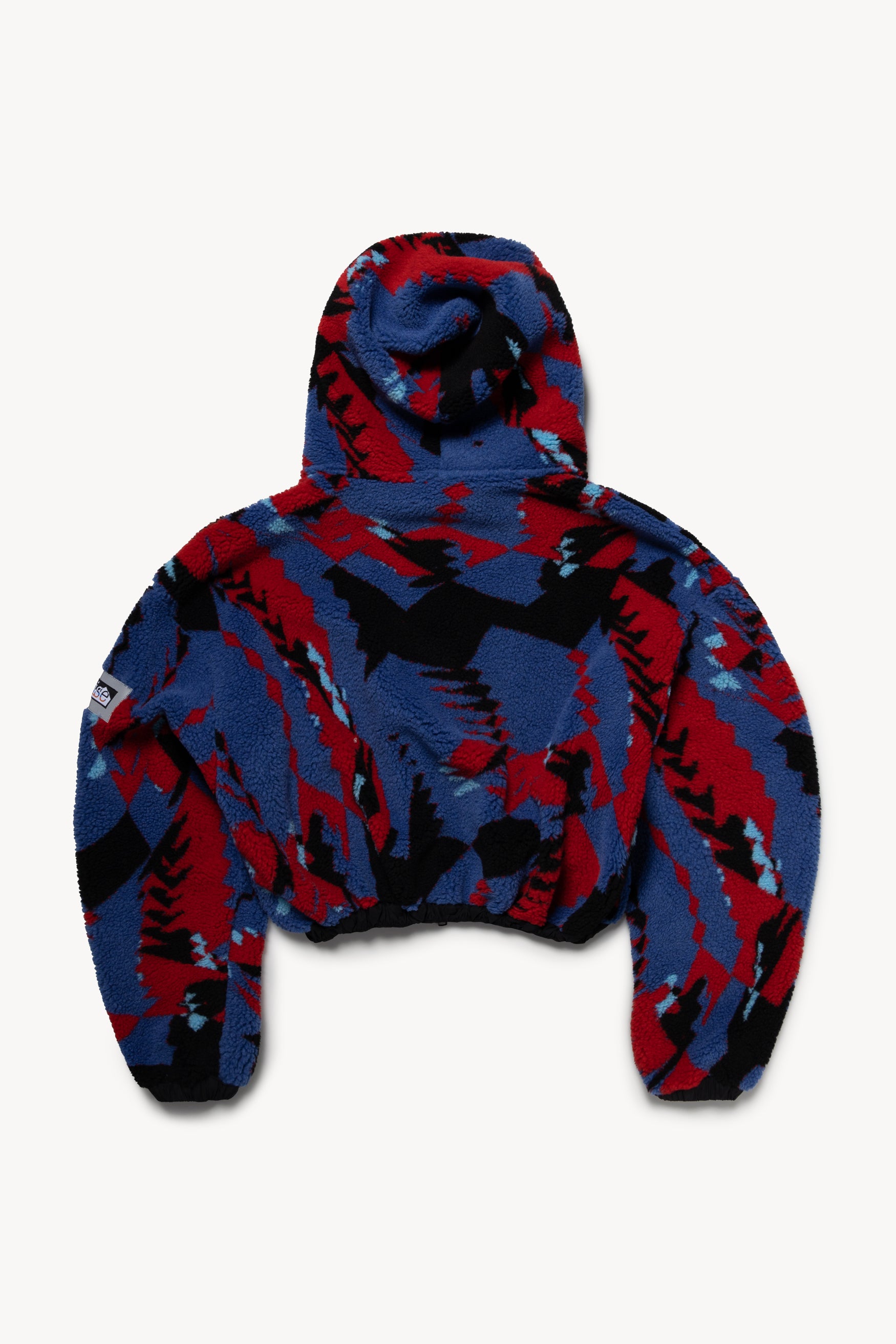 Load image into Gallery viewer, Cropped Fleece Hoodie